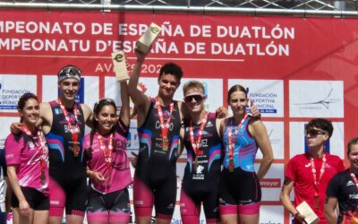 Campeones de España de Duatlón élite y sub23 masculino