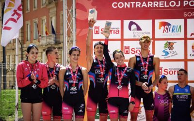 Geniales resultados en los Ctos de España de duatlón contra-reloj y relevos